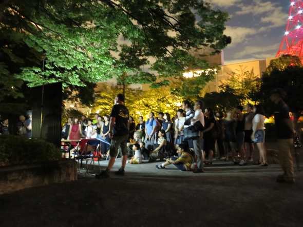 星空観望会 in 都立芝公園
