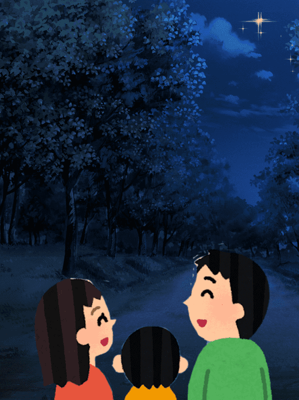 公園での観望会